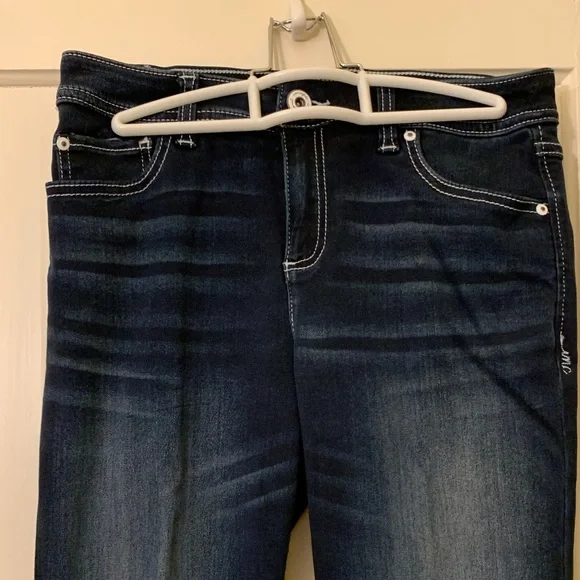 INC International Concepts Dark Blue Boot Cut Jeans - Picture 4 of 7